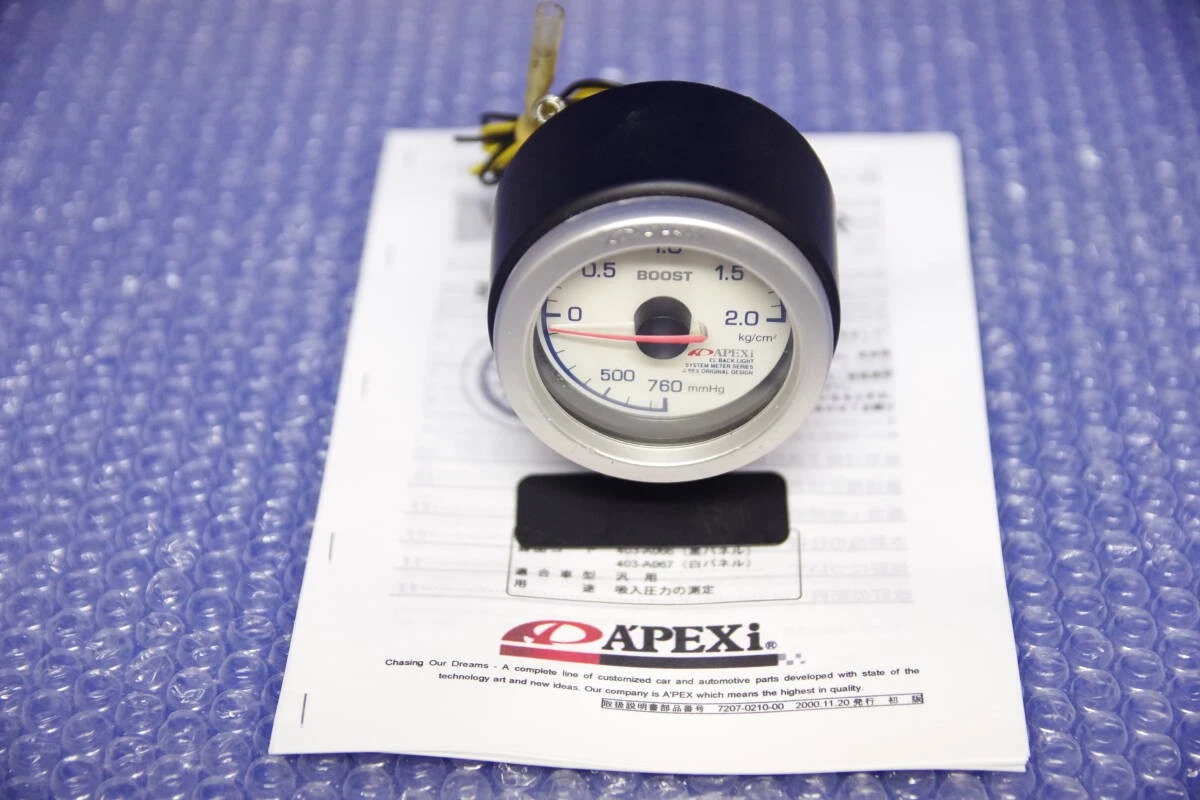 APEXi BOOSTメーター 2.0 × 100kPa 機械式 APEXi BOOSTメーター 2.0 × 100kPa 機械式