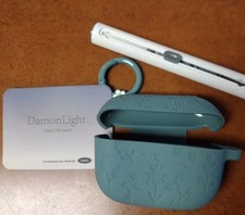 DamonLight Green Flora Engraved Case for AirPods 4 Cover Shock-Proof 