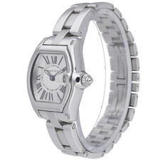 Cartier Roadster W62016V3 2675 with 31 x 37mm Steel case and Silver dial. Exc... 3
