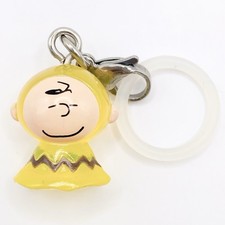 Snoopy Charlie Brown Mascotte Charm Mejirushi Accessoire Gacha Bandai Japon