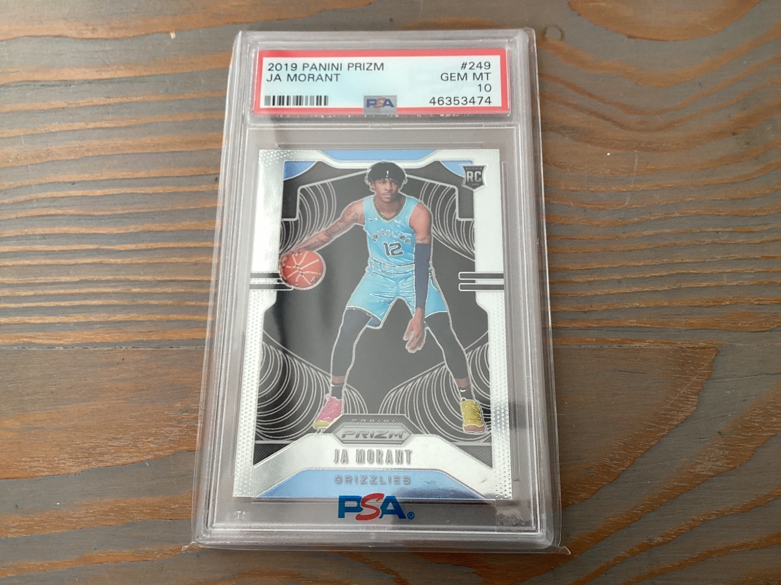 2019-20 Panini Prizm - Rookie Ja Morant #249 Dribbling (RC)