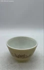 Pyrex Forest Fancies Mushroom Mixing Bowl 401 1.5 Pint Vintage Speckled Tan