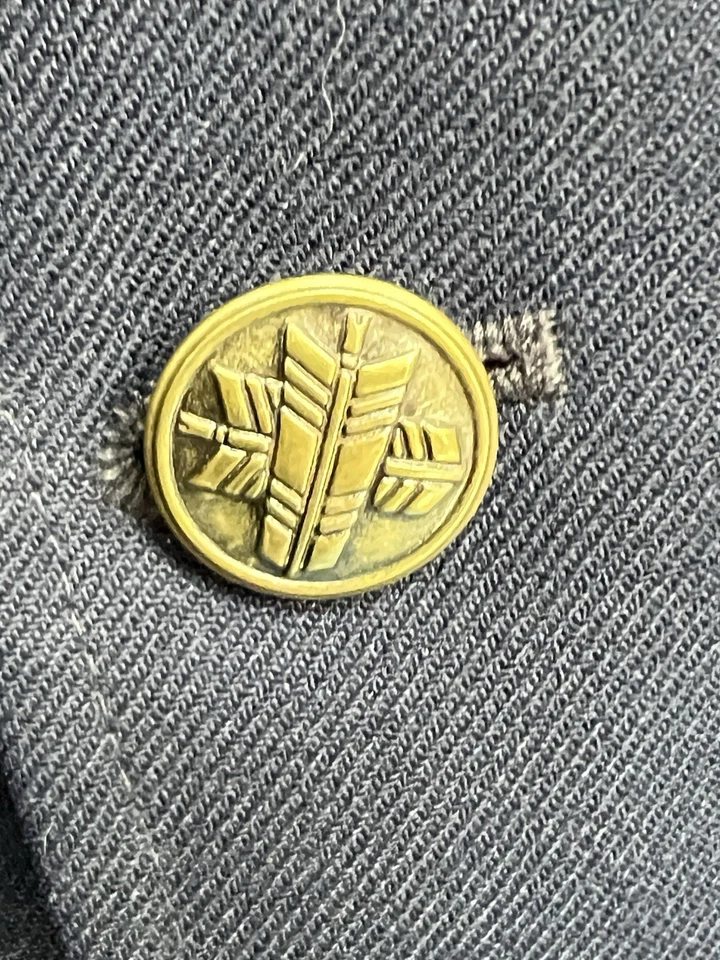 Chaqueta de Campo Blazer Abrigo Deportivo Vintage Patagonia Para Hombres Azul Marino Talla 42L 2 Botones Foto 4 de 4