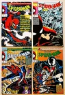 Spider-Man Saga 1-4 Complete Set Vintage 90s Copper Age Marvel Comic Book Lot