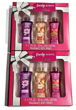 2 Pack Lovely Scents Body Fantasies Set Fragrance Body Sprays 1.7oz