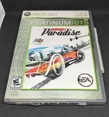 Electronic Arts Burnout Paradise Platinum Hits Xbox 360 2008 CIB