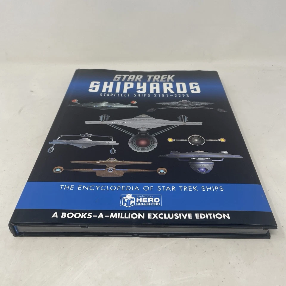 Star Trek Book Shipyards Starfleet Ships 2151-2293 NM Eaglemoss 9781858755441 - Image 3 of 4