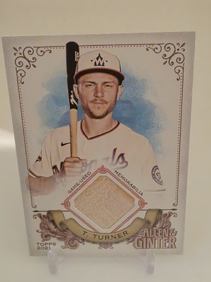 2021 Topps Allen & Ginter's - Full Size Relics a Trea Turner #AGA-TTU (MEM)