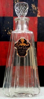 antique DECO PERFUME BOTTLE tre'iris milson cincinnati oh