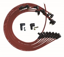 Moroso For Sbc Under Header 90 Plug Non-hei Ultra Spark Plug Wire Set - Red