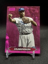 2024 Topps Stadium Club - Jackie Robinson #28 Pink Foil