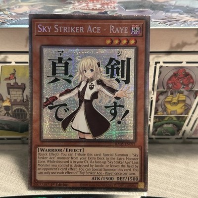 Yu-Gi-Oh! Sky Striker Ace - Raye RA05-EN093 Starlight Rare 1st
