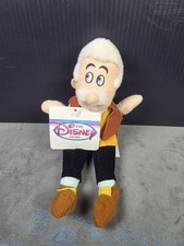 Disney Store Geppetto Pinocchio Mini Bean Bag Plush Retired Vintage Plush W/tags