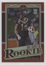 2021 Panini Legacy Rookies Premium Edition Ruby 32/50 Sage Surratt #156 0i5i