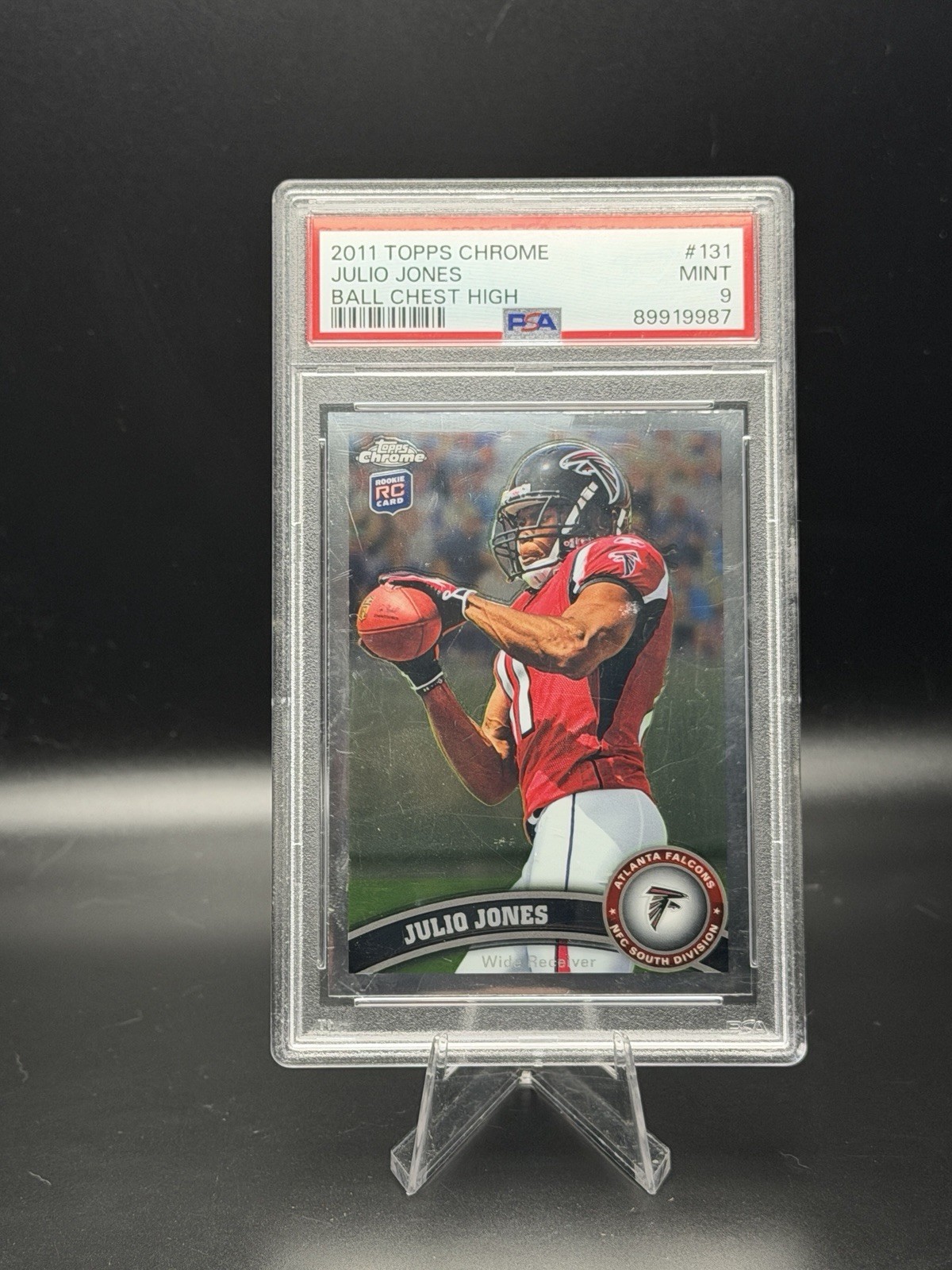 Julio Jones Topps Chrome #131 Ball Chest High