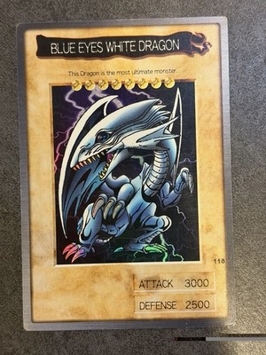 遊戯王 BLUE EYES WHITE DRAGON 118 英語版② YuGiOh BANDAI Blue Eyes White Dragon English 1999 #118 | eBay