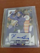 2021 Pro Set College Football #PS-HB1 Hank Bachmeier Autographs Auto AU RC 