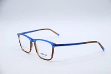 NEW MOREL NOMAD 40155N BT05 CLEAR BLUE BROWN AUTHENTIC FRAMES EYEGLASSES 52-17