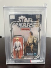 Star Wars Vintage Kenner 1978 Luke Skywalker 12 Back-B NEW SEALED AFA 80