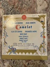 Camelot Original Broadway Cast LP Columbia Masterworks KOL 5620 6 Eye Mono