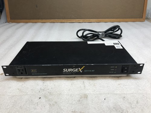 SurgeX SX1115-RT Rack Mount Power Conditioner Surge Eliminator 15A 9-Outlet