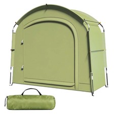 Bike Storage Tent Shed for 2-3 Bikes Outdoor Portable 210D Oxford Thick PU4000