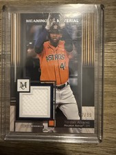 2024 Topps Museum Collection - Meaningful Material Yordan Alvarez MMR-YA /99 MEM