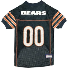 Pets First NFL Chicago Bears Dog Jersey, Large - Football Shirt Pet Costume