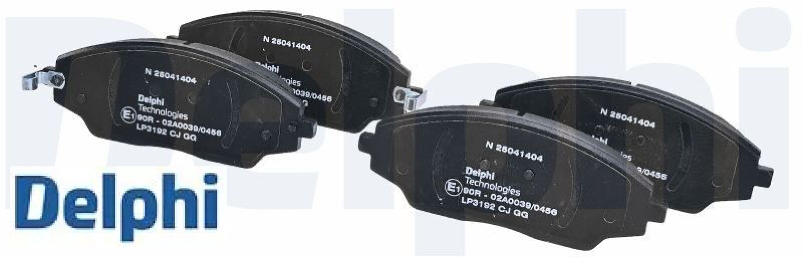 Delphi Bremsbelagsatz Vorne Lp3192 - Bild 2