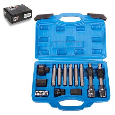 Alternateurs Ensemble D'Outils 13tlg Bit Socket Bit Kit Roue Libre 33-Zahn