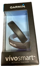Garmin Vivosmart Activity Tracker Large Black/Blue 010-01317-14 NEW