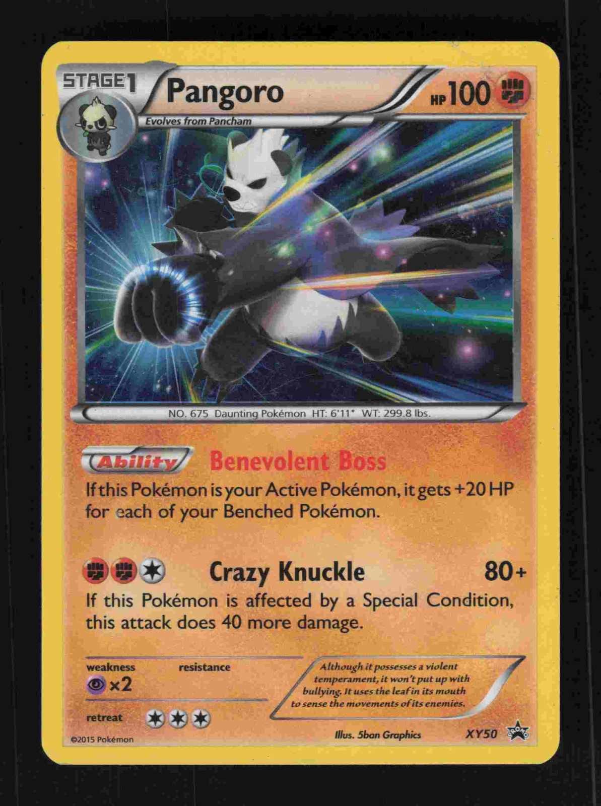 Pangoro - XY50 - Holo - MP - XY Promo -