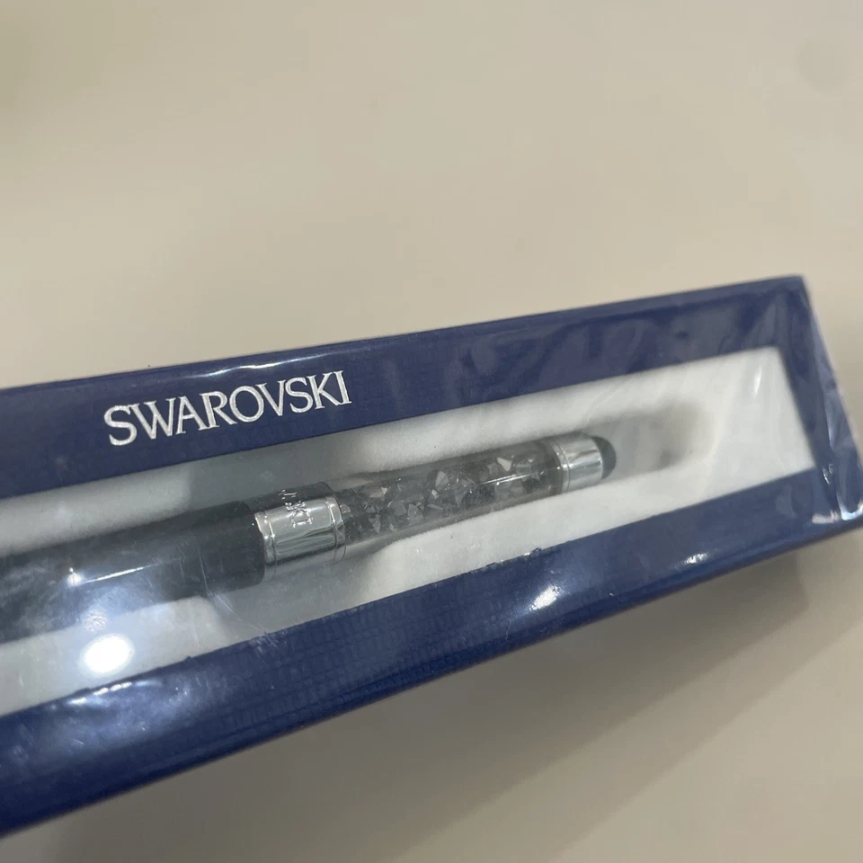 NUEVO BOLÍGRAFO SWAROVSKI STYLUS, NOCHE PLATEADA 5034366 - Cristal, Oficina Foto 4 de 4