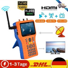 Digital DVB-T/T2 Satelliten Finder TV-signal Suchger&auml;t Messger&auml;t mit LCD Display