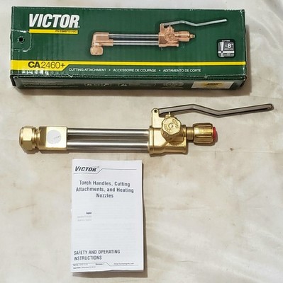 Victor CA2462+ Straight Head Cutting Torch Attachment 0381-1932 Journeyman