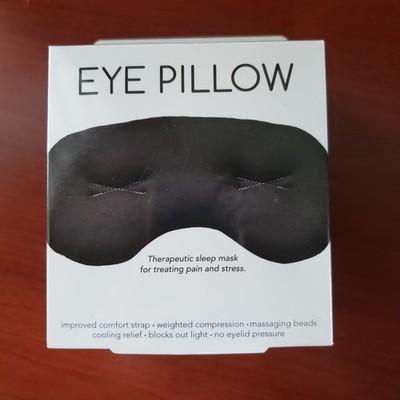 IMAK Weighted Compression Pain Relief Eye Pillow Mask, NIP