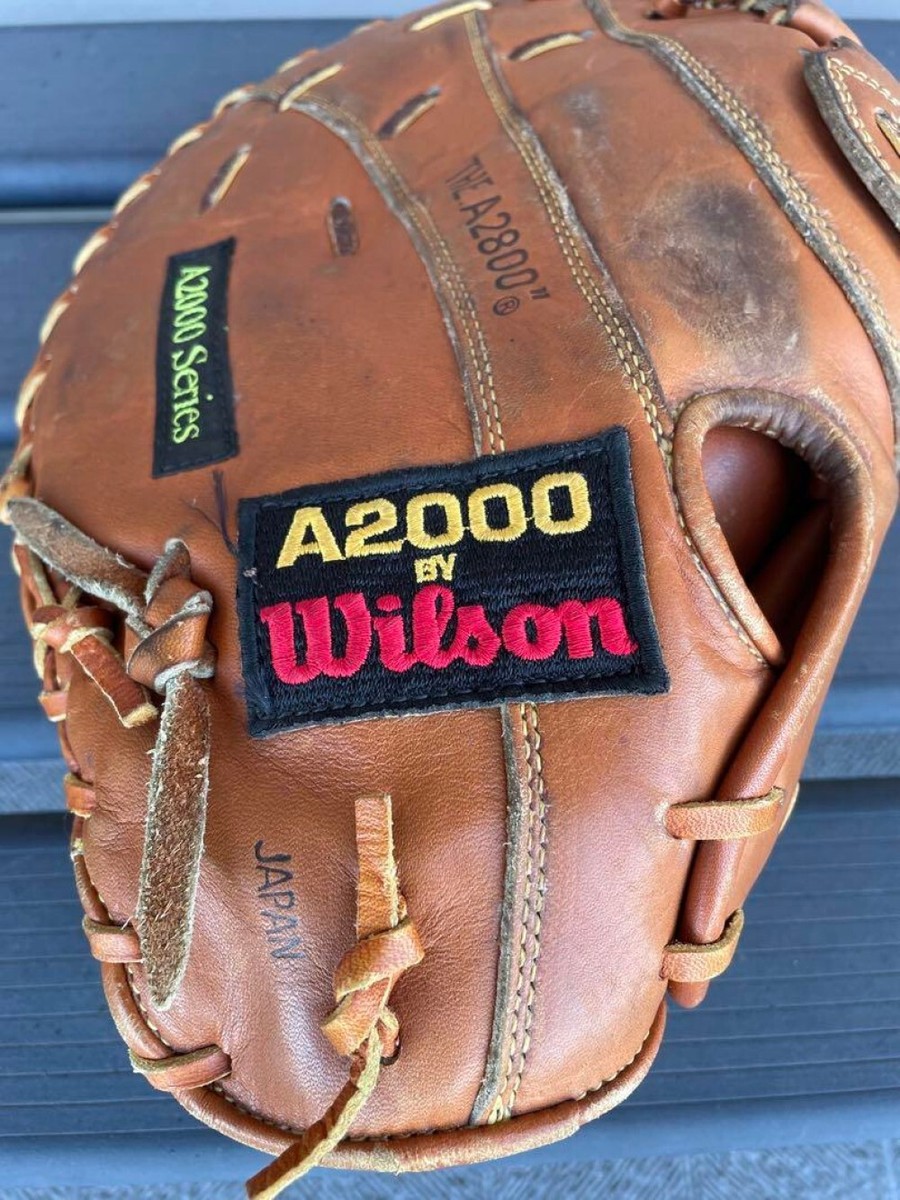 Wilson A2000 series A2800プロバック ファーストミット Wilson A2000 series A2800 Pro Back First Baseman's Mitt From