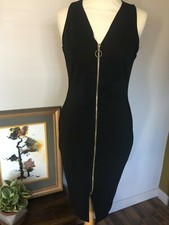 Parisian Collection black bodycon dress size 12