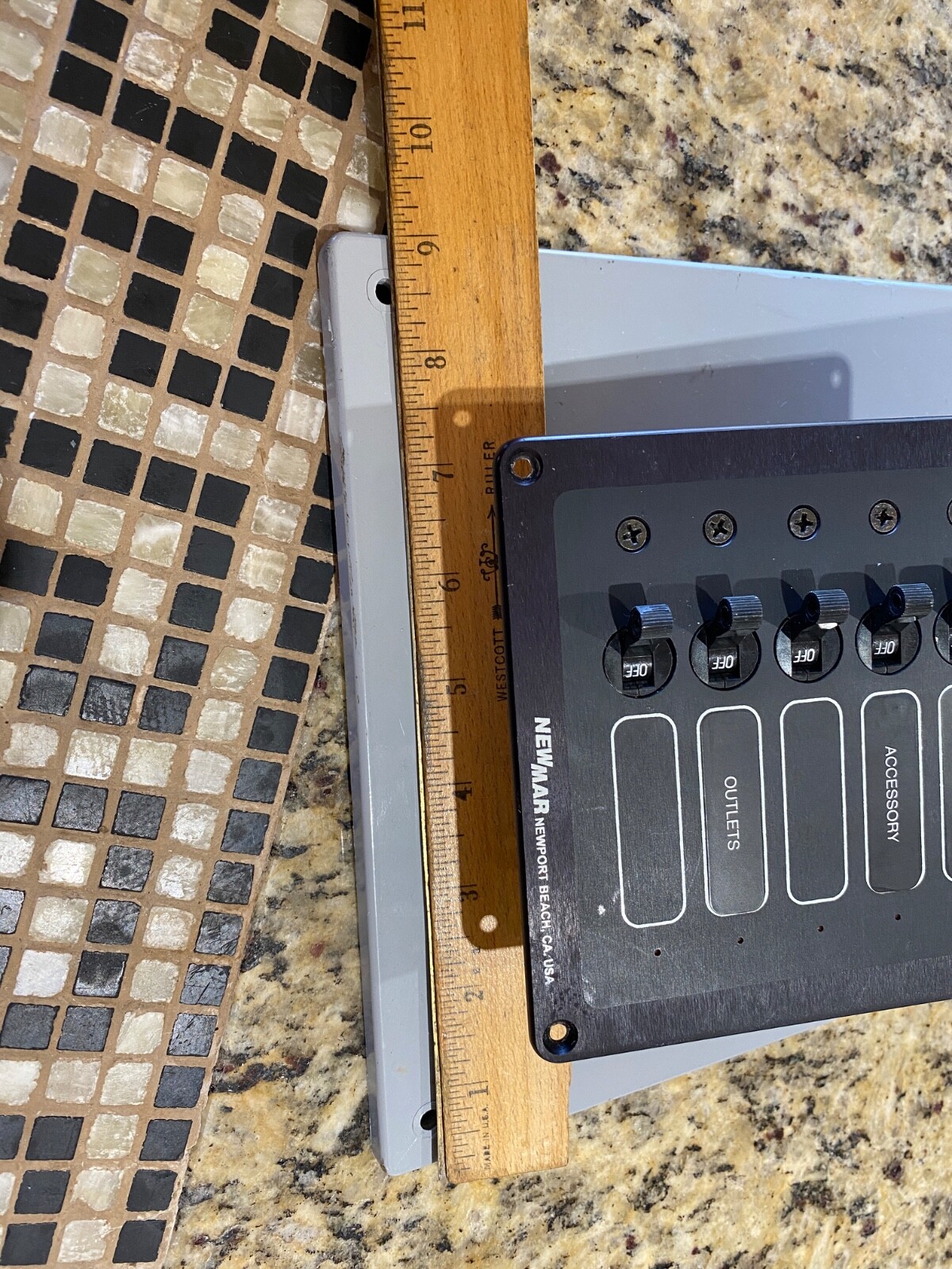 NEWMAR AC-IX ELECTRIC PANEL FOR BOAT, RV, OR TINY HOUSE