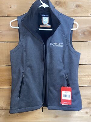 THE NORTH FACE Women's Gray Ridgeline Soft Shell Vest Small S NWT Bunker  Labs