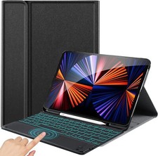 Image of Wireless Keyboard for iPad pro 12.9 inch(2021/2020) 7 Colors Backlit 8v3