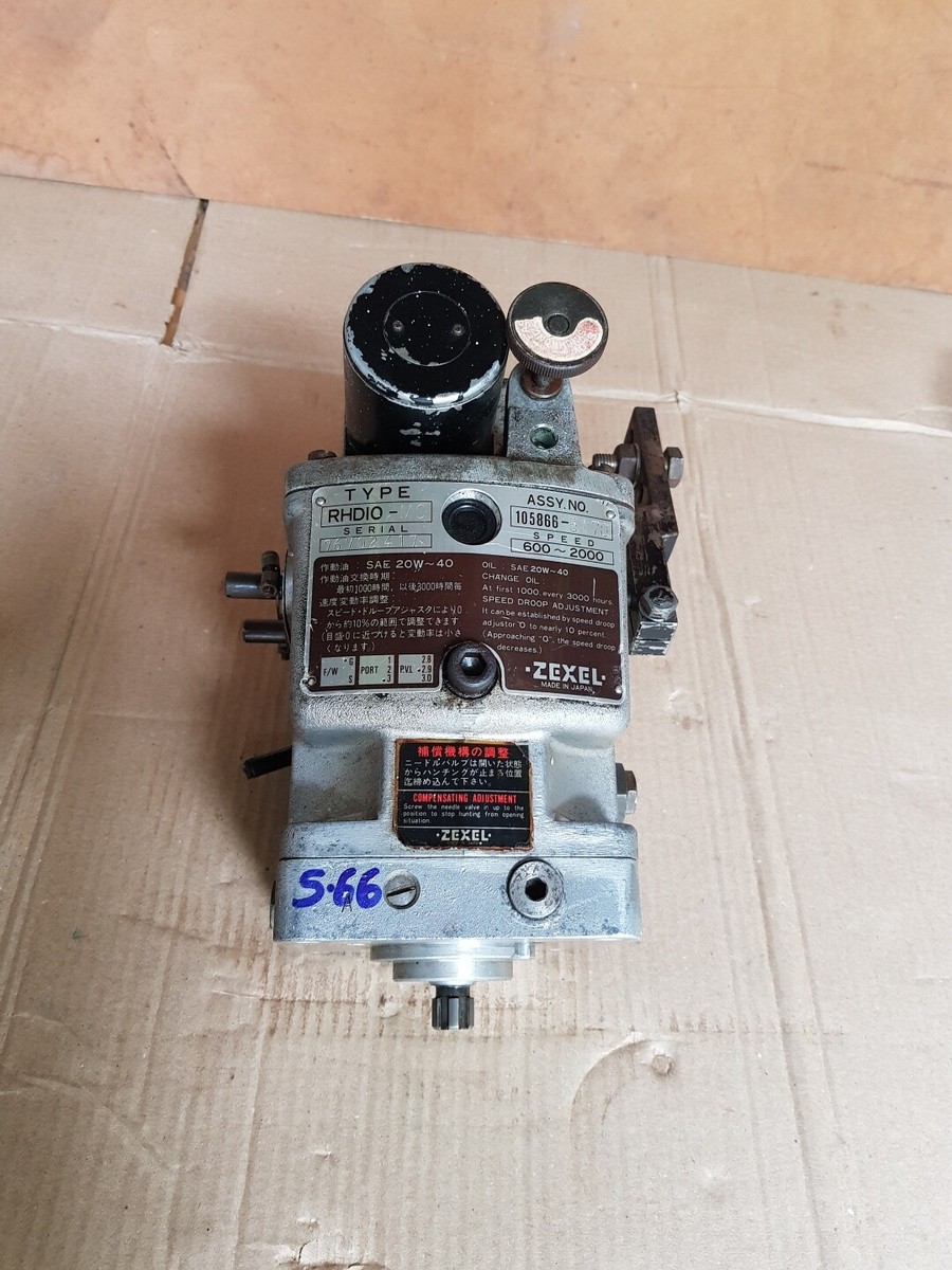 Zexel RHD10-MC Governor 105866-5170 600 2000 | eBay
