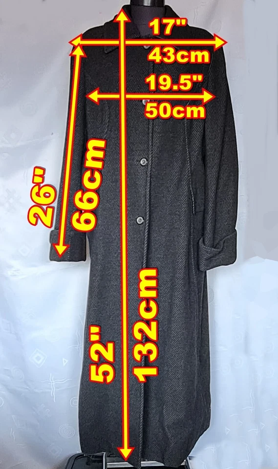 意大利复古 RENE LEZARD 灰色现金混纺女式夹克 US14 EU42 — 第 2/4 张图片