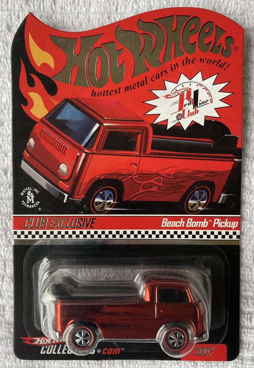 ミニカー Hot Wheels Red Line Club Beach Bomb RLC 🚦Hot Wheels 2002 RLC Red Line Club Beach Bomb Too - Magenta