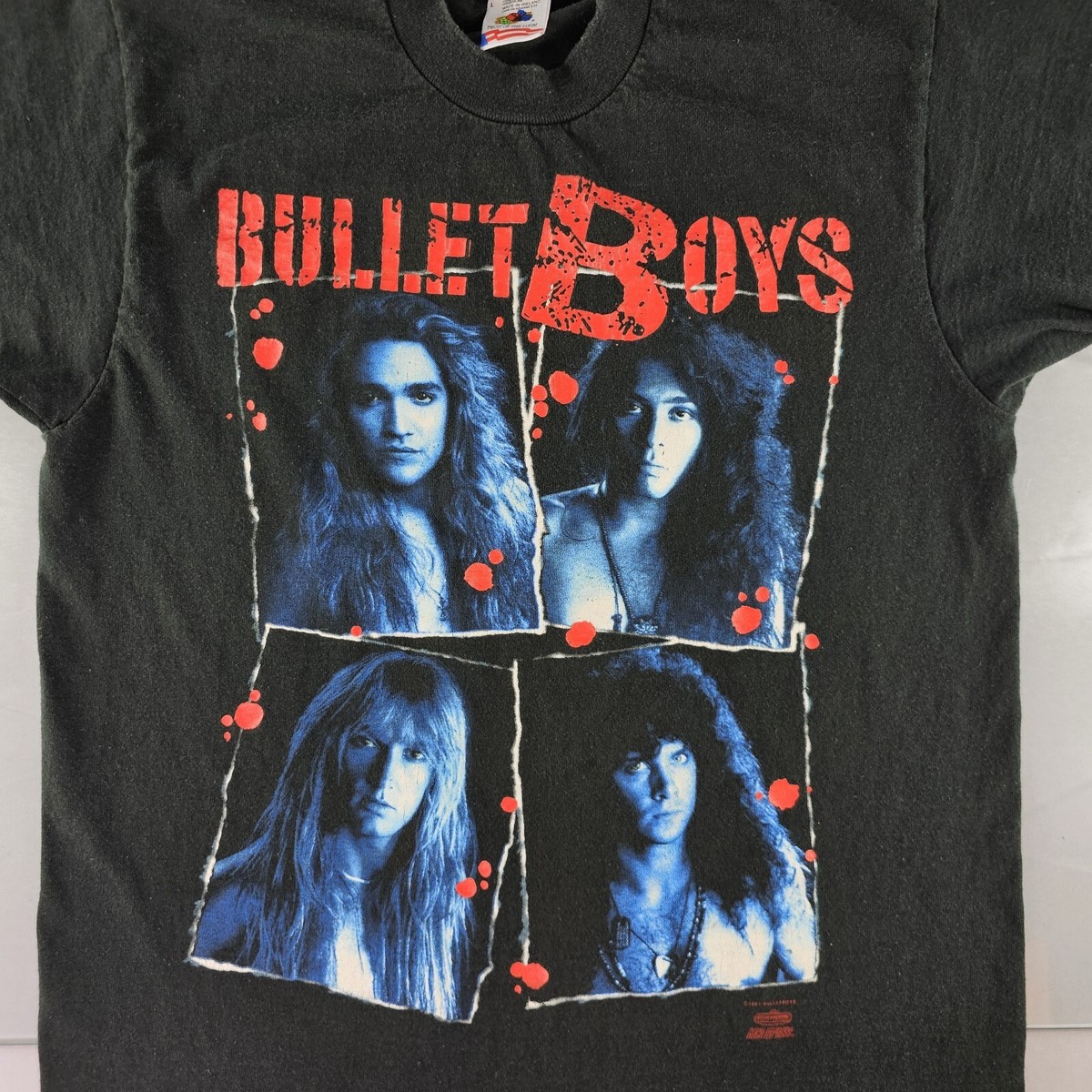 Vintage BULLET BOYS T-Shirt Mens Large Freak Show Tour Band 