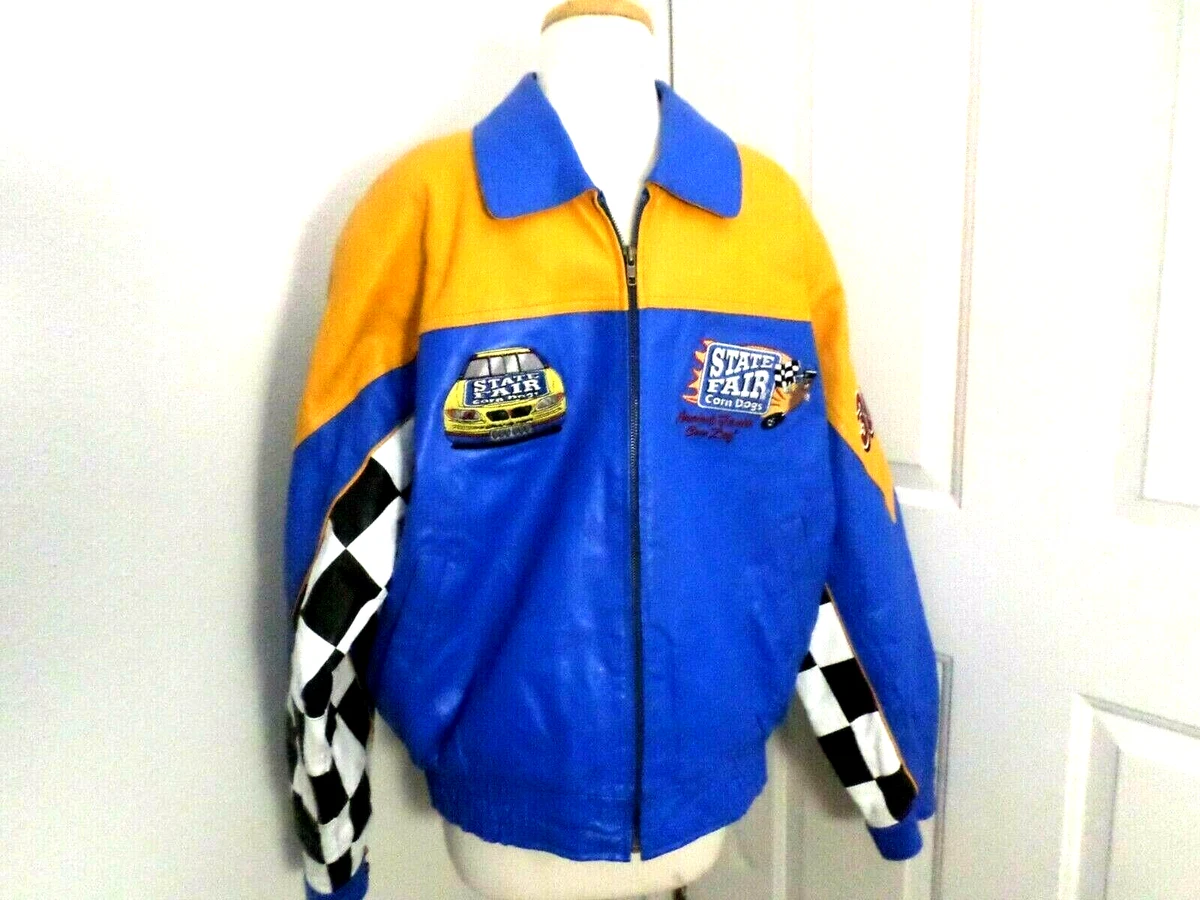 Hounds leather shop jacket