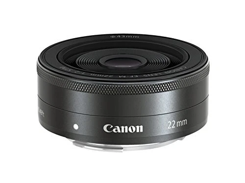 Canon Single Focus Wide Angle Lens EF-M22mm F2 STM Mirrorless SLR Compatible - Image 2 of 4