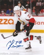 Ottawa Senators Curtis Lazar Signed Autographed Photo 8x10 COA D