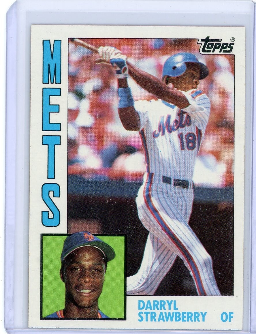 1984 Topps Darryl Strawberry #182 METS