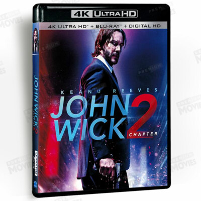 John Wick Chapter 2 4K (2017) Ultra HD Blu-ray 2-Disc US Release Keanu Reeves